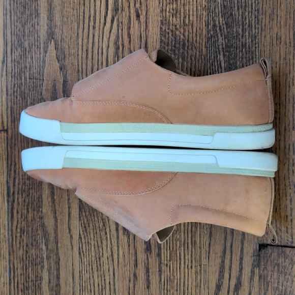 Lucky Brand Leather Slip Ons Women 9.5 - Picture 5 of 7